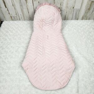 Top Paw Pink Fur Velcro Dog Coat Size Large